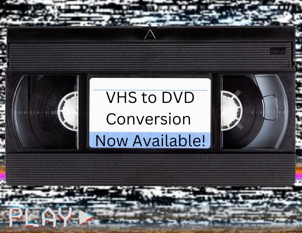 vhs to dvd conversion now available