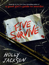 book cover for "five survive"