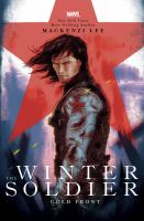 book cover for "winter soldier: cold front"